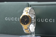 Serviced Near Mint in Box Gucci Timepieces 8900M Combi Black Qz Men's Watch