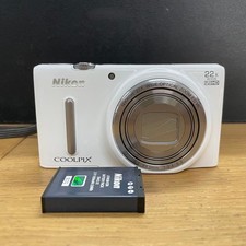 Nikon COOLPIX S9600 White Digital Camera 16.0MP 22x Optical Zoom From Japan