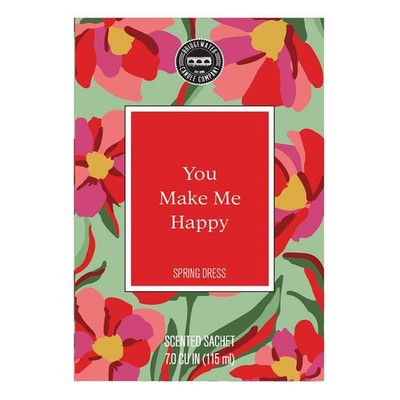 BRIDGEWATER Duftsachet YOU MAKE ME HAPPY bunt Papiertüte mit Duft