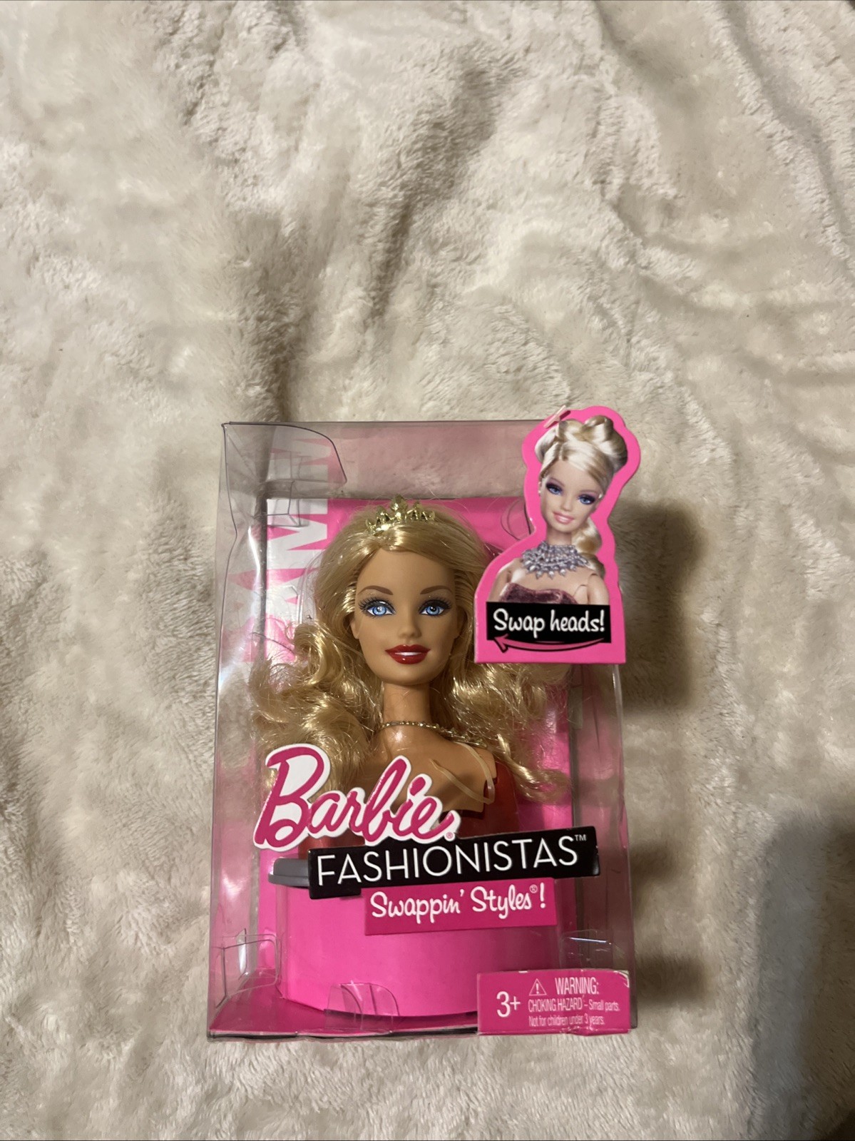 Barbie Swappin' Styles W1 Head GlamBD2010 Asst.T9123 #T9124