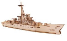 3D Wooden Puzzle  US Navy Missile Destroyer US Seller Free Shipping!