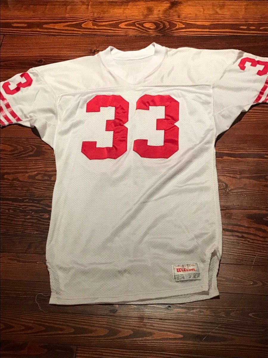 San Francisco 49ers Roger Craig Wilson Team Issued Game Style