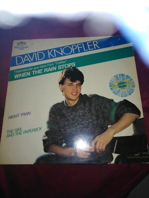 David Knopfler Of Dire Straits When The Rain Stops Multicolor Vinyl