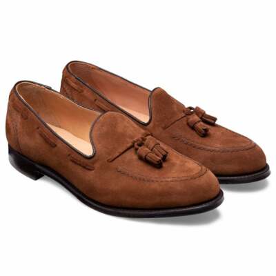Cheaney Harry II Quastenhalbschuh aus Fuchswildleder