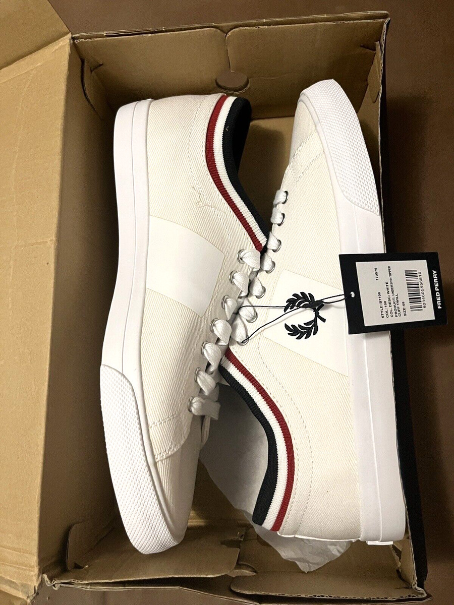 FRED PERRY B7106 UNDERSPIN TIPPED CUFF TWILL Zapatillas Bajas