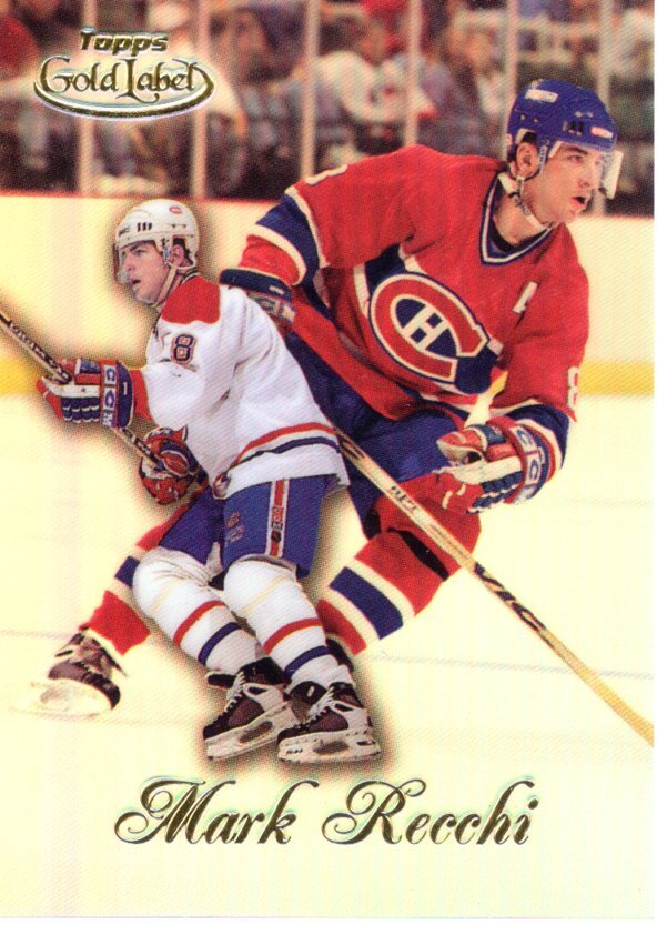 1998-99 Topps Gold Label Hockey. Base cards, Class 1,2,3, black, Goal race. - Picture 7 of 26