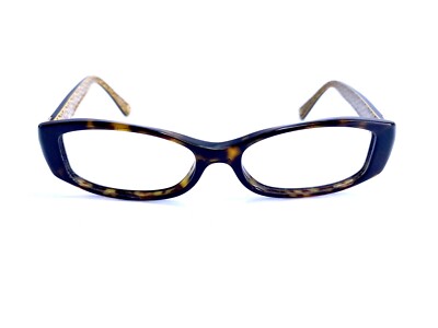Coach Tortoise Rectangular Oval Glasses CC Logo Interior  display picture 2