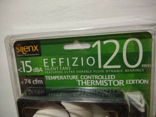 Silenx 15 dBA / 74 CFM / 120 mm EFFIZIO Silent Fans New In Package. - Picture 3 of 3