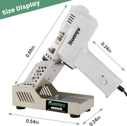 Pistolet à dessouder électrique à Double Pompe, 100 W à Dessouder sans - Imagen 7 de 7