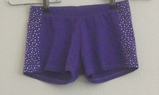 MotionWear Leotard Shorts AXS Purple