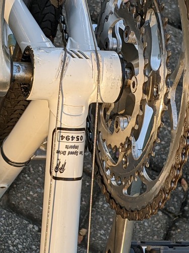 GL Greg Lemond Maillot Jaune 56 cm road, Italian Columbus TSX, Shimano 21 Speed - Picture 4 of 22