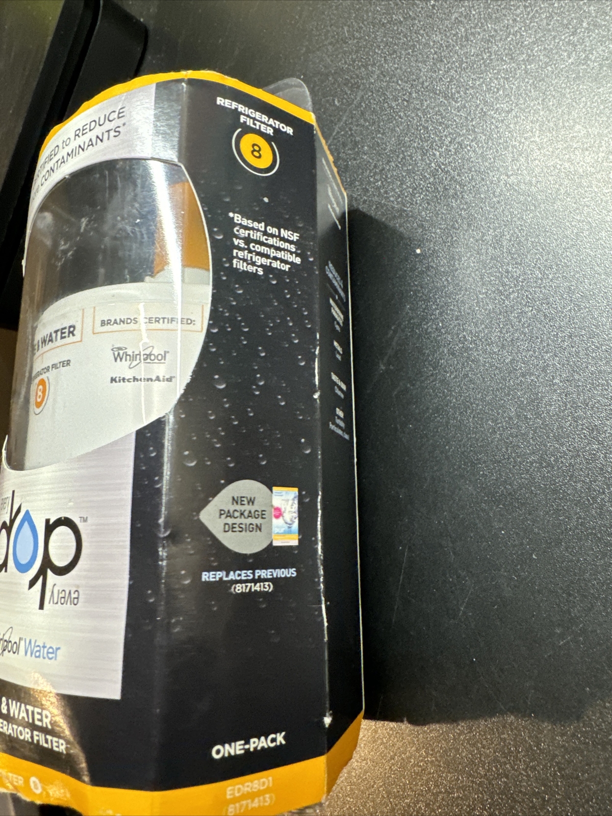 EveryDrop EDR8D1 Ice & Water Refrigerator Filter 8 Kitchen Aid