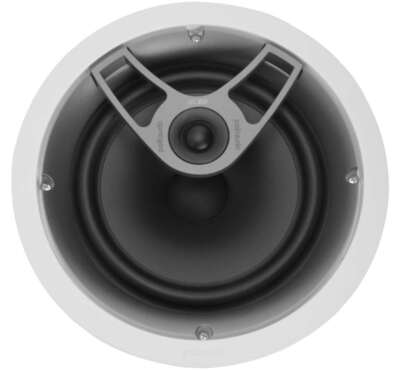 Polk MC80 2-Way In-Ceiling 8'' Speaker (Single) | Dynamic Built-In Audio | Perfec