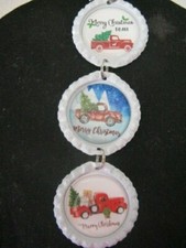 Red Truck Christmas Ornament   Gift Idea