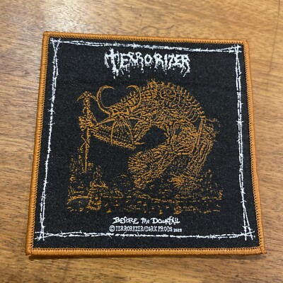 Terrorizer Before the Downfall Death Metal Band Patch Limited to 25 Copies.