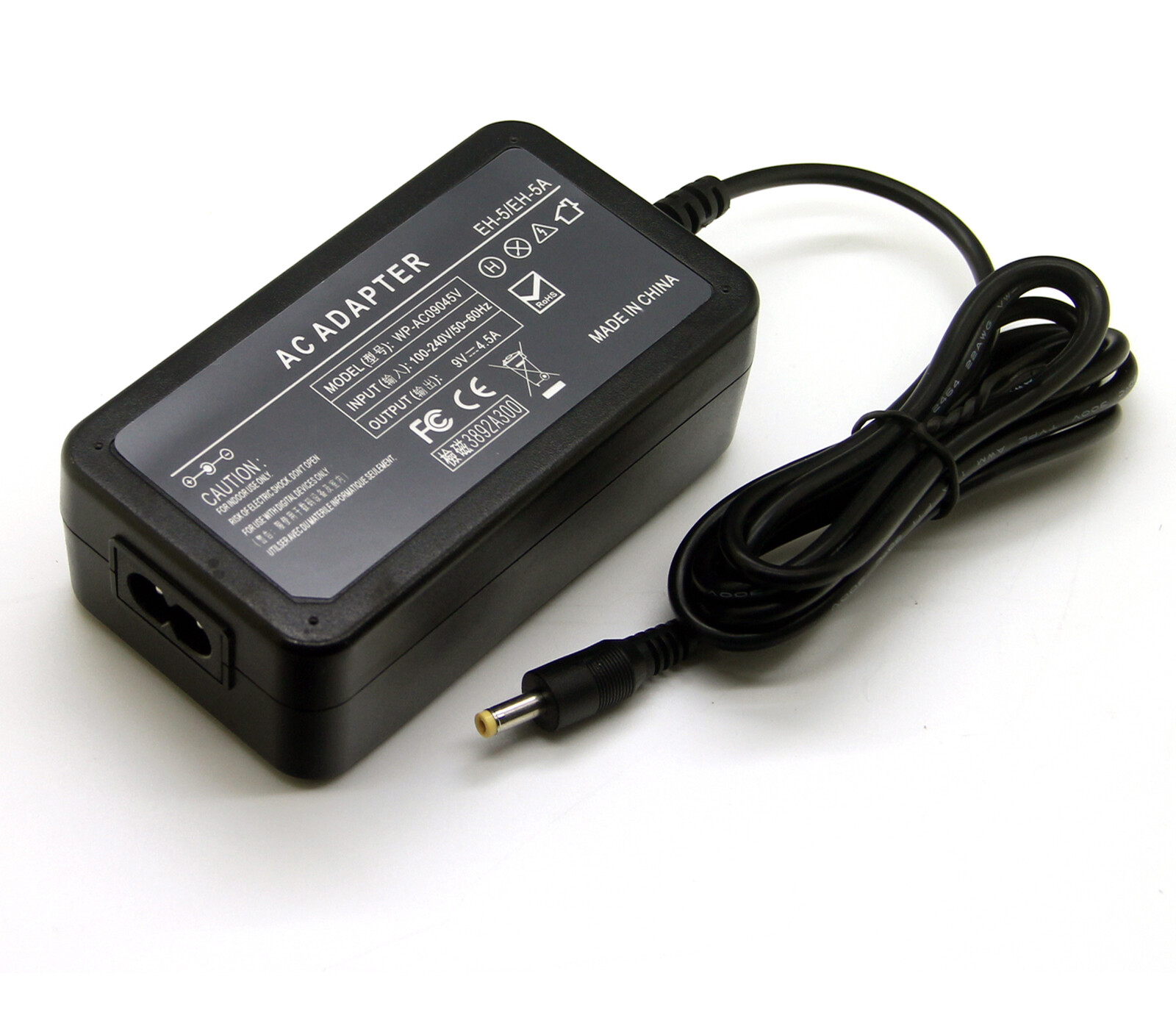 9V AC Adapter Power Supply EP5A For Nikon D5100 D5200 D5300 D5500