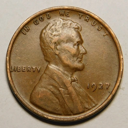 1927 P Lincoln Wheat Cent Penny VF-EF  "Actual Coin Pictured"