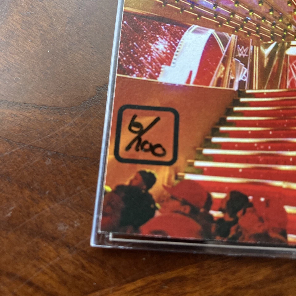 NEW Limousine Wrestling Wave GOLD Cassette Tape #6/100 Vaporwave WWE AEW WCW - Image 4 of 4