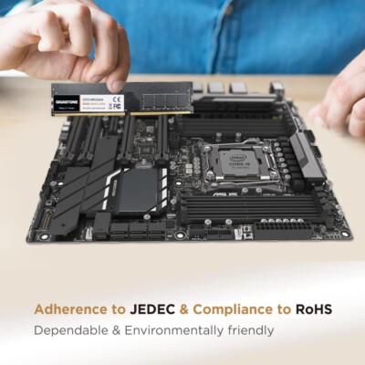 Gigastone DDR4 16GB (8GBx2) 2666MHz PC4-21300 CL19 1.2V UDIMM 288