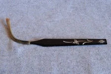 artcraft vintage eyeglass aluminum temple black 5-1/2