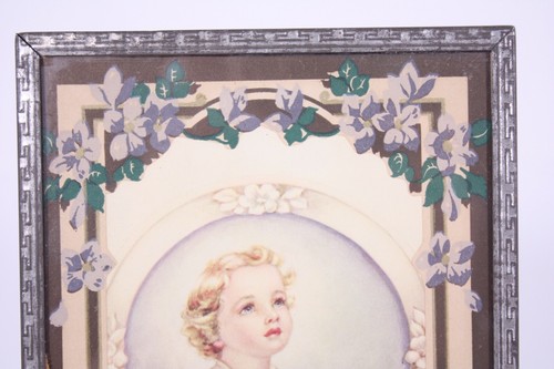 ML Cooper Hope of the World 40s Vintage 5x7 Praying Child Print A Devo Product G-15 - Bild 7 von 12