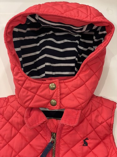 JOULES Girl Sweater Vest Hoodie Jacket Cardigan Top Orange DG Catimini 6 - Picture 2 of 10