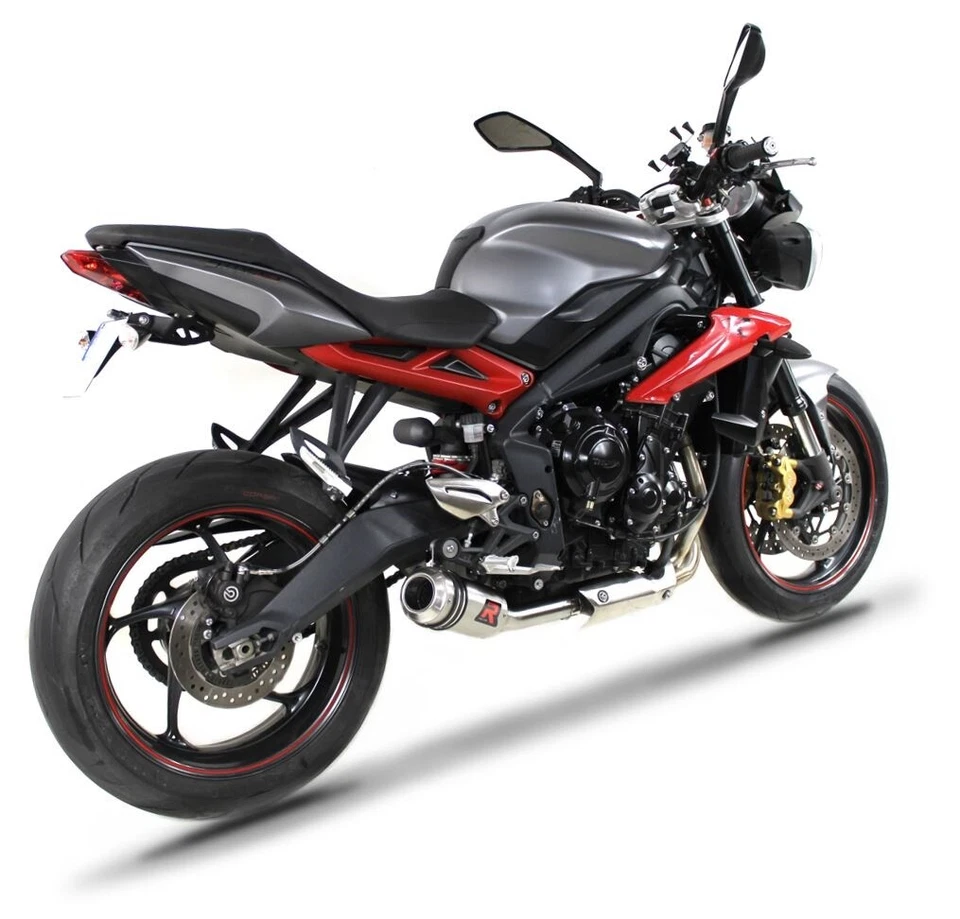 Silenciador silenciador Street Triple 675 R/S/RS escape GP Dominator Racing 2013-2016 Foto 3 de 4