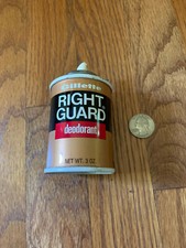 Vintage Right Guard Deodorant. 3 ounce can and it still works.  New Old Stock