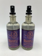 Bath  Body Works Relaxing Midnight Sky Chamomile Patchouli Oil Mist S/2 8012A