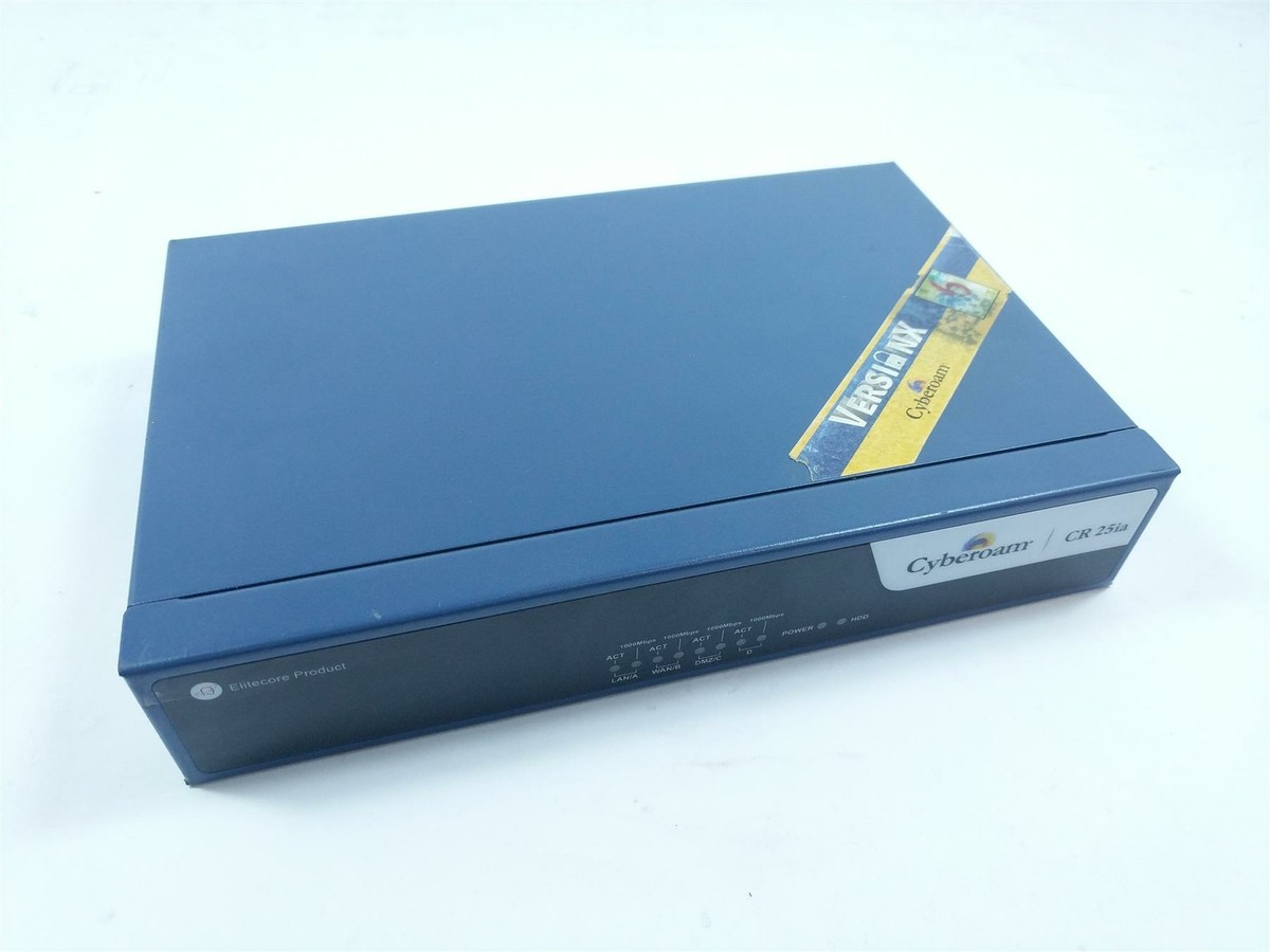 Cyberoam CR 25ia SCB-7968 Unified Threat Management VPN Firewall no PSU |  eBay