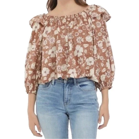Free People Women's Floral Tops