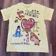 Disney Winnie -The-Pooh T-shirt Size XL Juniors 15-17 Piglet Tiger Eeyore