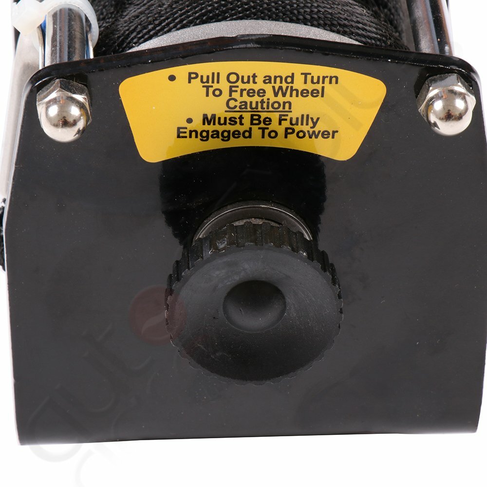 3000LB Electric Winch Kit ATV UTV Synthetic Rope Remote Control For