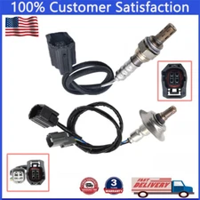 Set of 2 Oxygen Sensors For Mazda 3 2.3L L4 Turbocharged 2010-2013 Up+Downstream