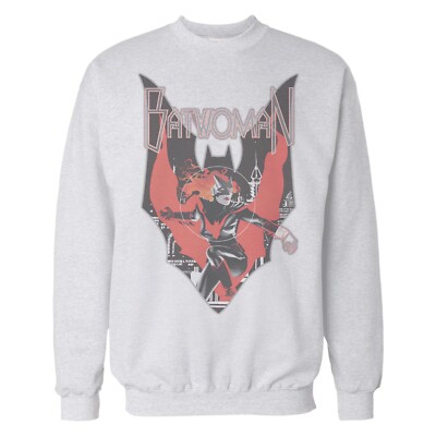 DC Comics Batwoman Cover JH Williams offizielles Sweatshirt (weiß, sportgrau)