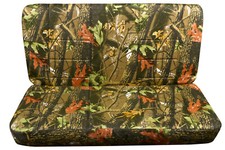 Fits 2002 Ford F 350 Rear Bench Truck Seat Covers In Camouflage Design