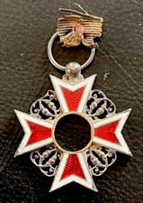 •Originaler Orden Abzeichen Rumänien emailliert - rest.bed. ohne Inlay (k11)