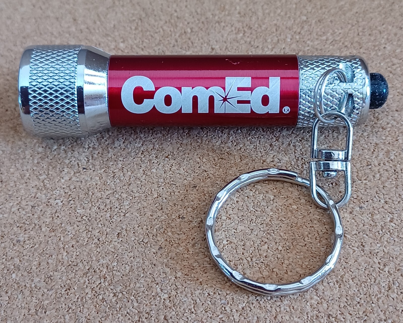 ComEd Miniature Flashlight Keychain Vintage Advertising from 1980s Working eBay