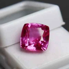 VVS Cushion Cut Spinel Shining Pink 9.55 Ct EGL Certified Natural Loose Gemstone