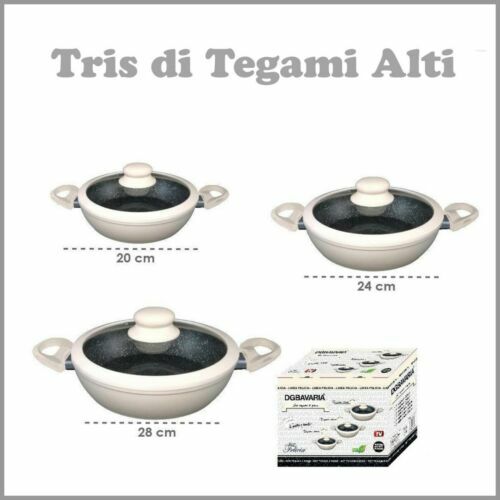 Tegame Antiaderente Home Granchef Con Due Manici – Alluminio Pressofuso, 22 Cm, Nero, Pratico E Versatile - 5