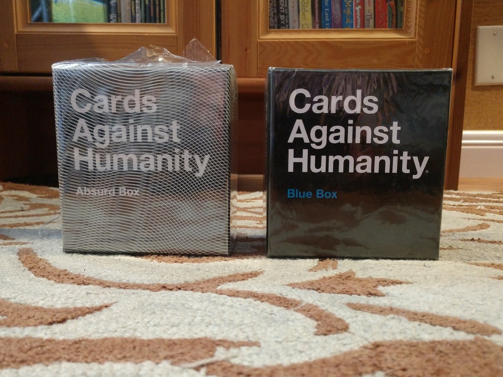 Cards Against Humanity Blue Box and Absurd Box Bundle 817246020040 eBay