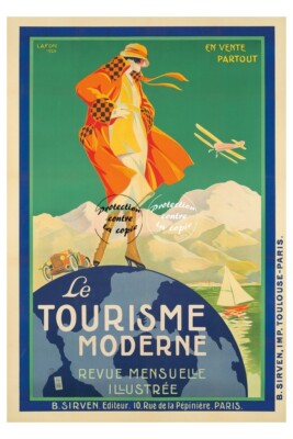 Poster Vintage Publicité Loterie Coloniale, Réf 177, Reproduction HQ 40x60 Cm