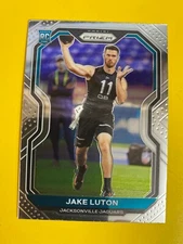 D47996  2020 Panini Prizm #354 Jake Luton   ROOKIE CARD 