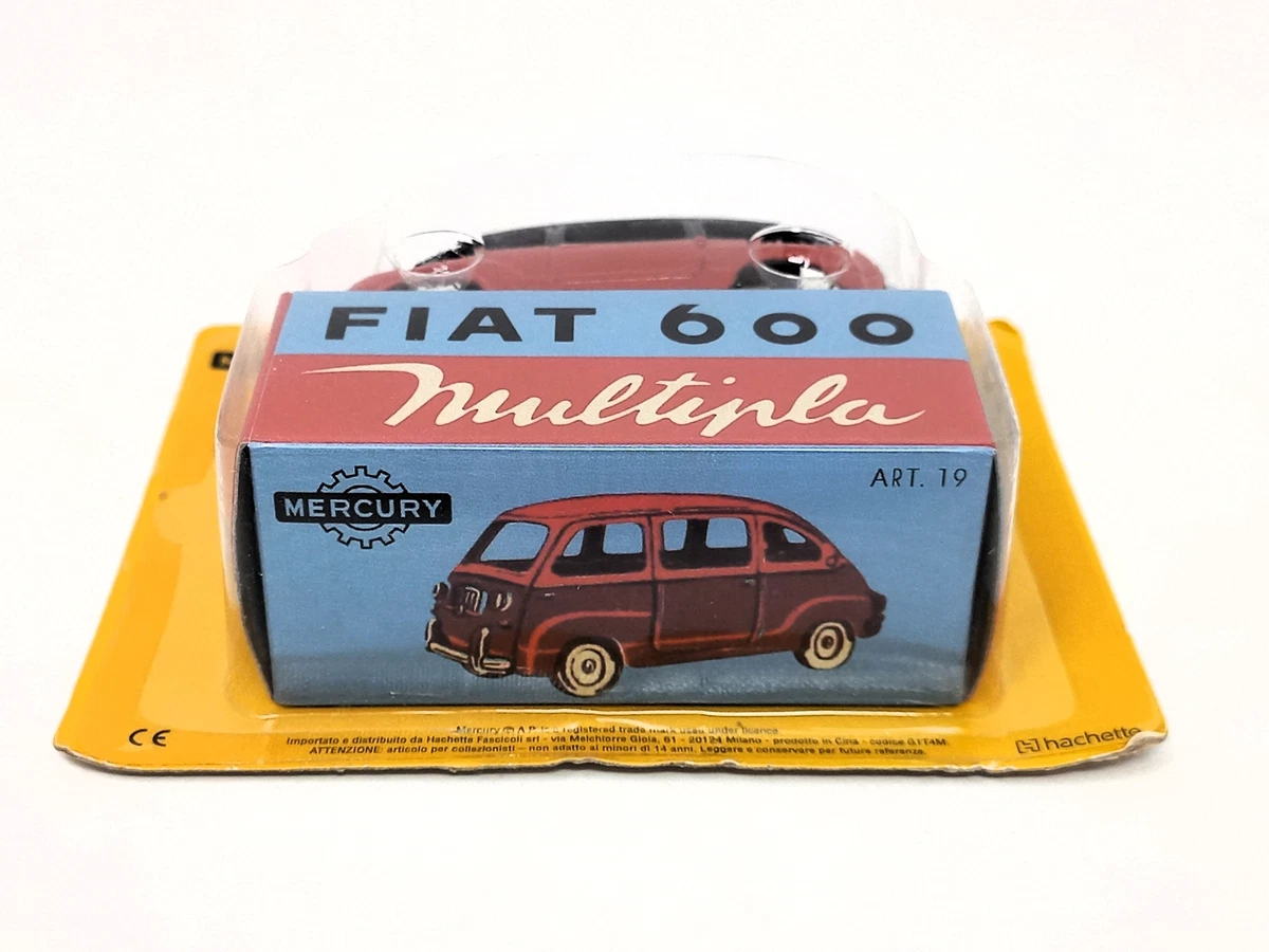 【piccolo】 MERCURY Art.19 FIAT 600M Mercury N.19 - FIAT 600 MULTIPLA - – Iapello Arts & Antiques