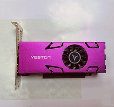 YESTON AMD Radeon RX550 4GB GDDR5 PCI-E Multi-screen Graphics Video Card 4 HDMI