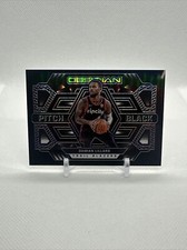 2021-22 Panini Obsidian Pitch Black Electric Etch Purple /75 Damian Lillard #25