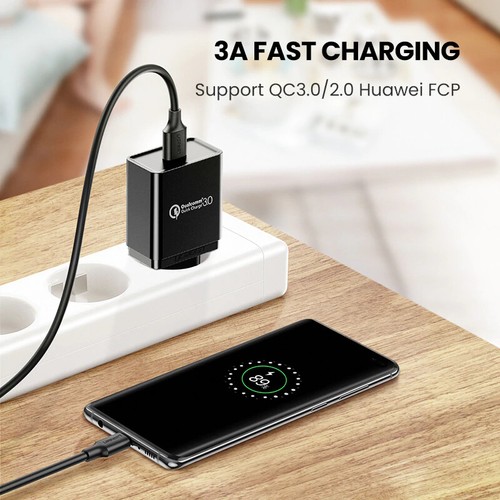 Ugreen USB 3.0 Type C Cable QC3.0 Quick Charge Data. 0.25m 0.5m 1m 1.5m 2m - Picture 3 of 9