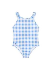  55 NWT Polo Ralph Lauren Baby's Girl's Gingham One Piece Swimsuit 6 pjl0921