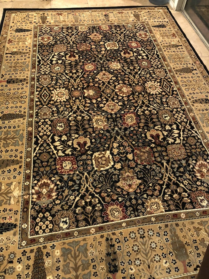 COURISTAN KASHIMAR ORIENTAL DESIGN RUG  100% WOOL - Image 2 of 4