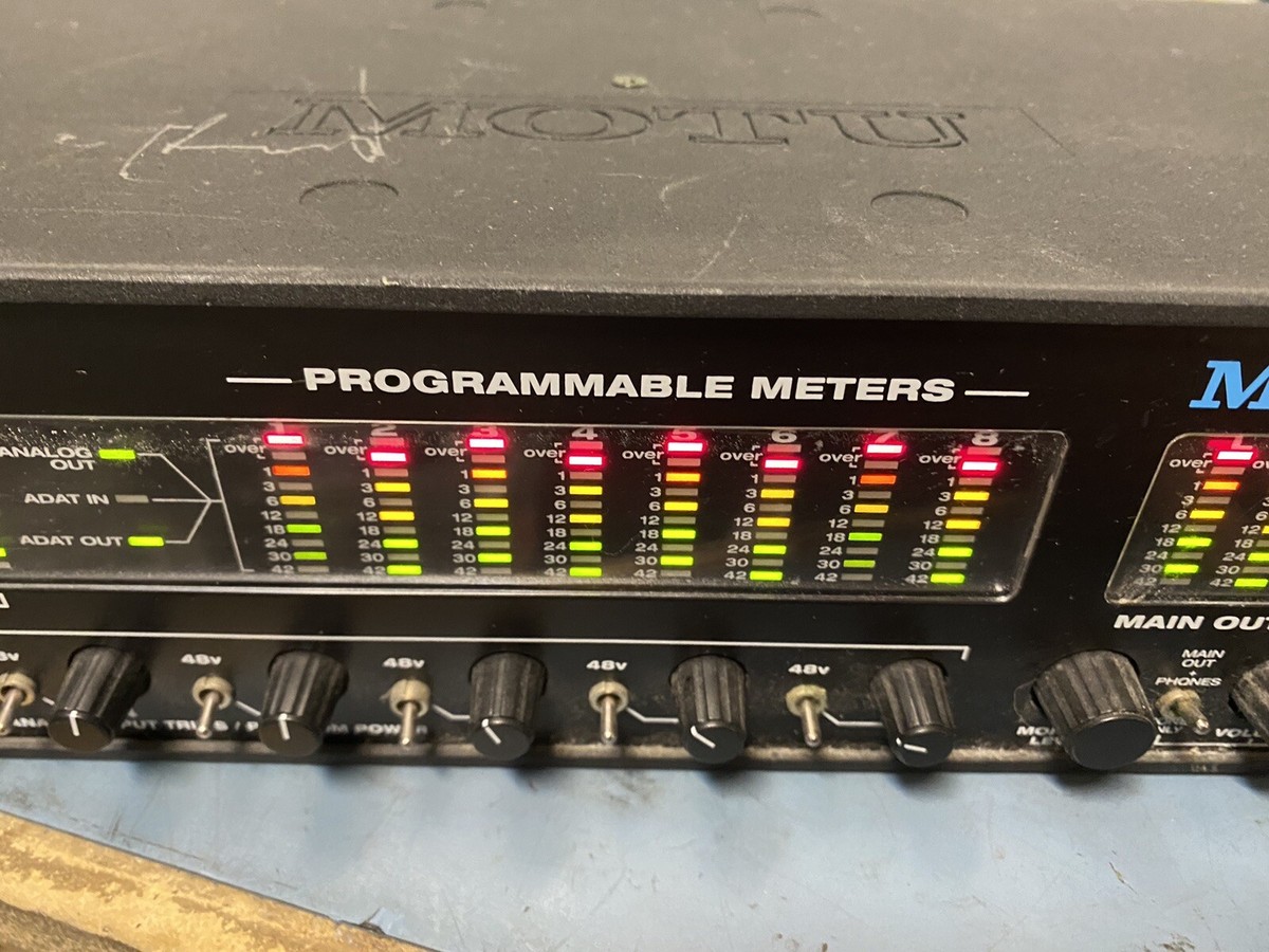 【完動品】★MOTU★896 Firewireインターフェース 初期型 MOTU 896 Original Firewire Audio Recording Interface [Mac/PC